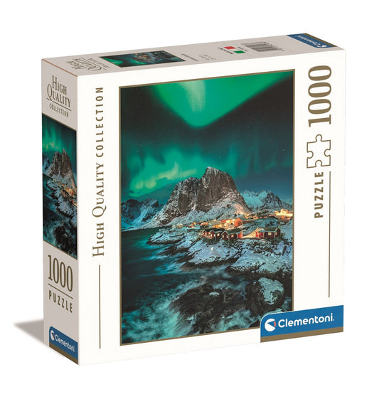 Clementoni 1000pc Lofoten Islands Puzzle – High Quality Printing, Made in Italy
