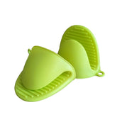 2pk Silicone Oven Mini Mitts – Heat Resistant Pinch Grip Gloves