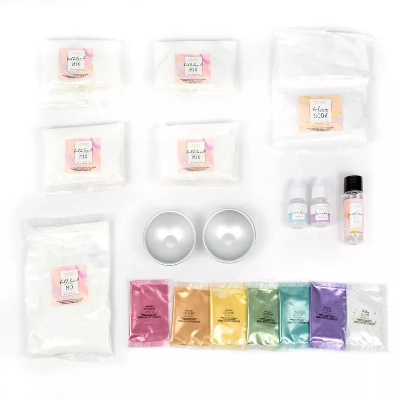 STMT Bath Bombs Kit – DIY Colorful & Fragrant Bath Bomb Making Set