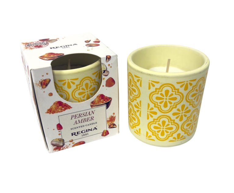 6pk Regina Scented Candle – 4.6 oz Terracotta Jar – Multiple Fragrances