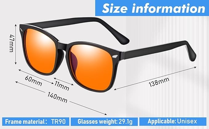 goggles for computer users Blue Light Blocking Glasses – Anti-Fatigue Anti-Glare Screen Protection for Gaming & Computer Use