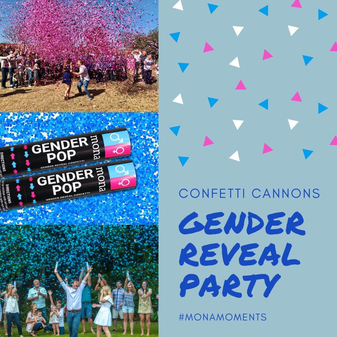 Décoration Fête Gender Reveal Baby Shower Rose Bleu Doré Canons Ballons Arche Stickers Confettis Décoration Fête Gender Reveal Baby Shower Rose Bleu Doré Canons Ballons Arche Stickers Confettis