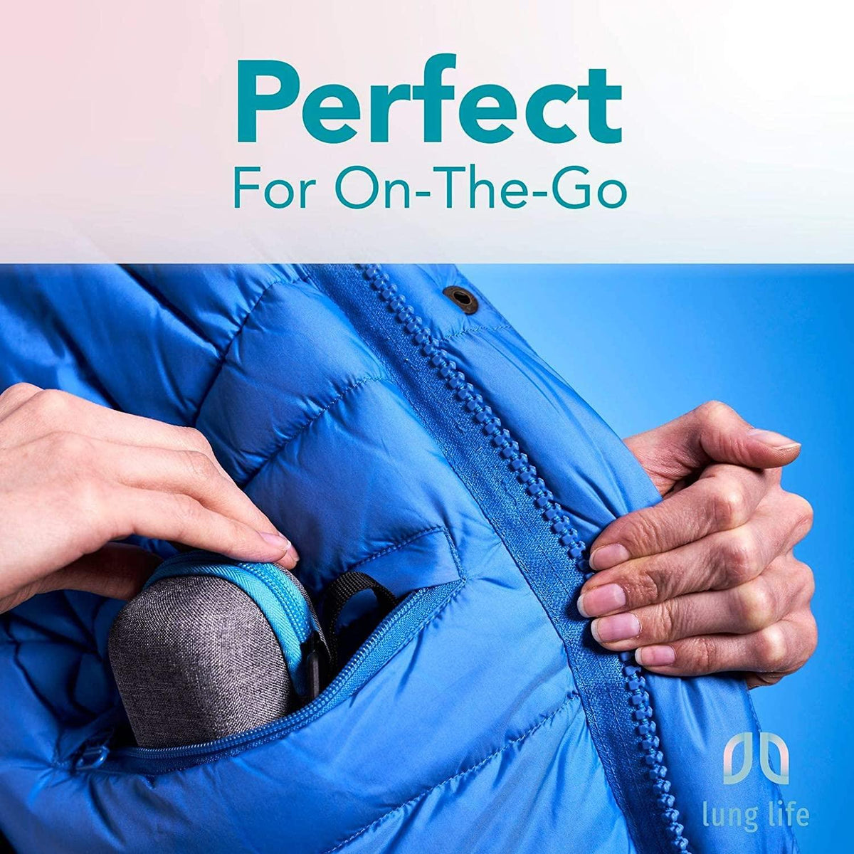 Lung Life Breathing Exercise Device – Adjustable Lung Trainer for Respiratory Health & Performance