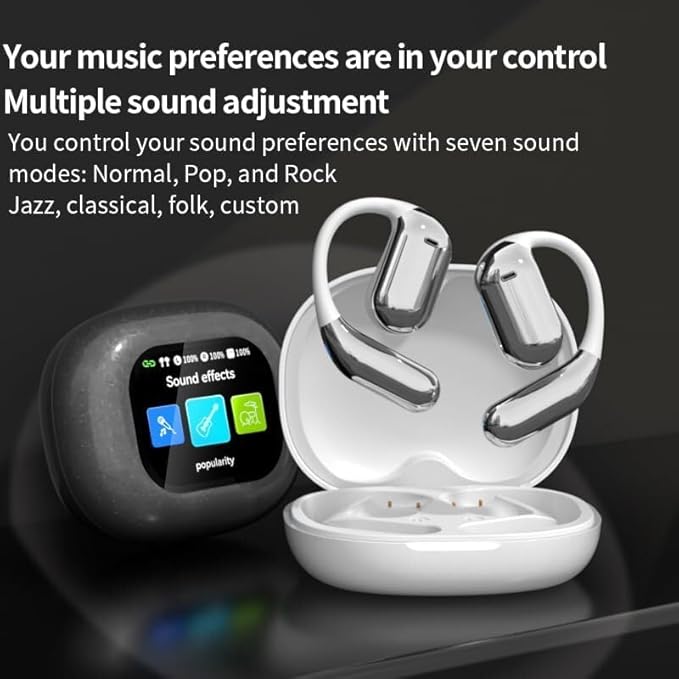 AI Real-Time Translation Earbuds – 144 Languages, Two-Way Bluetooth Translator, HD Sound