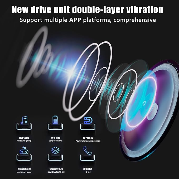 AI Real-Time Translation Earbuds – 144 Languages, Two-Way Bluetooth Translator, HD Sound