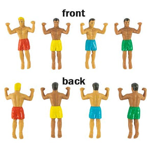 4pc Hunks In Trunks Drink Dudes – Funny Bachelorette Drink Markers