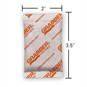 Grabber Hand Warmers Pack of 2 - 7hr Heat for Hands & Fingers