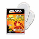 Grabber Adhesive Toe Warmers Pack of 2 - Air-Activated Heat for Cold Weather & Outdoor Activities