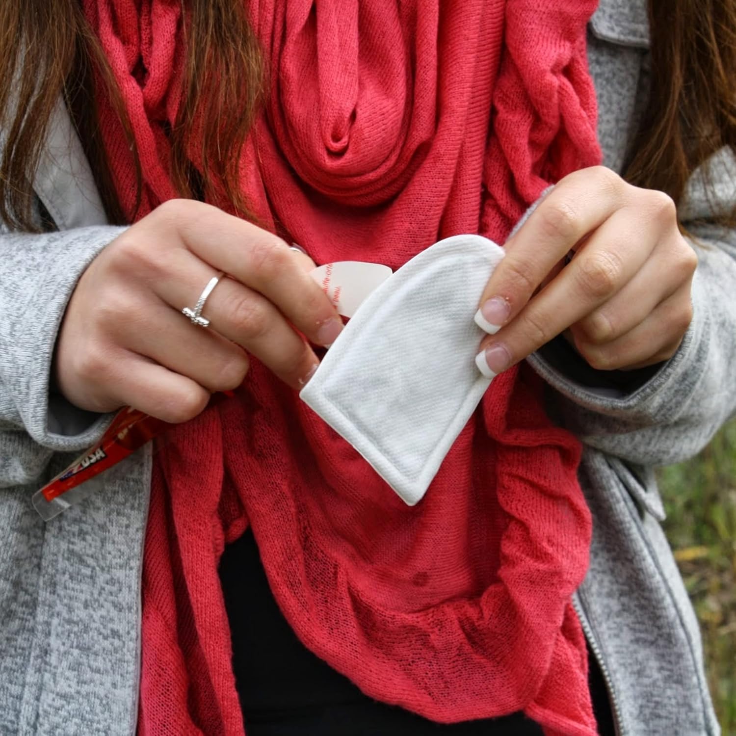 Grabber Adhesive Toe Warmers Pack of 2 - Air-Activated Heat for Cold Weather & Outdoor Activities