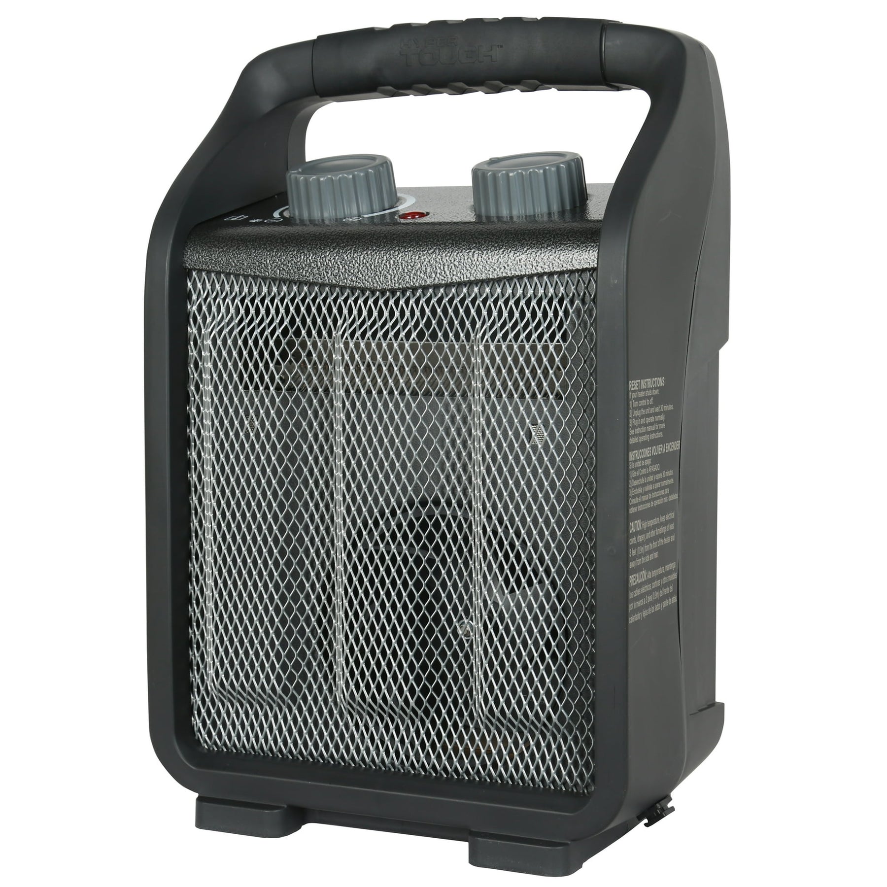 Hyper Tough 1500W Utility Space Heater - Safe Indoor Heat