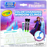Crayola Frozen 2 Color Changing Window Clings Kit - Crafty Fun Decor!