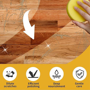 2pcs Natural Beeswax Furniture & Floor Care Spray – 2-in-1 Cleaner & Restorer