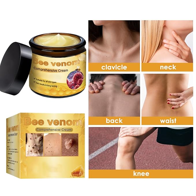 2pk Bee Venom Comprehensive Cream – Natural Hydrating Face & Body Care