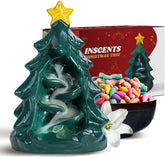 Inscents Christmas Tree – Ceramic Backflow Holiday Incense Holder