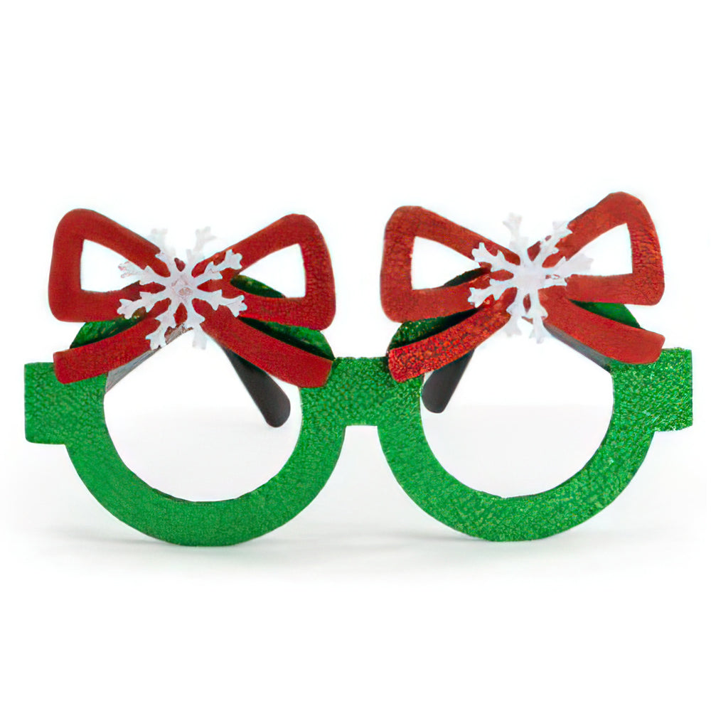 Demdaco Holiday Christmas Glasses – Fun Festive Eyeglasses, 6 Assorted Styles