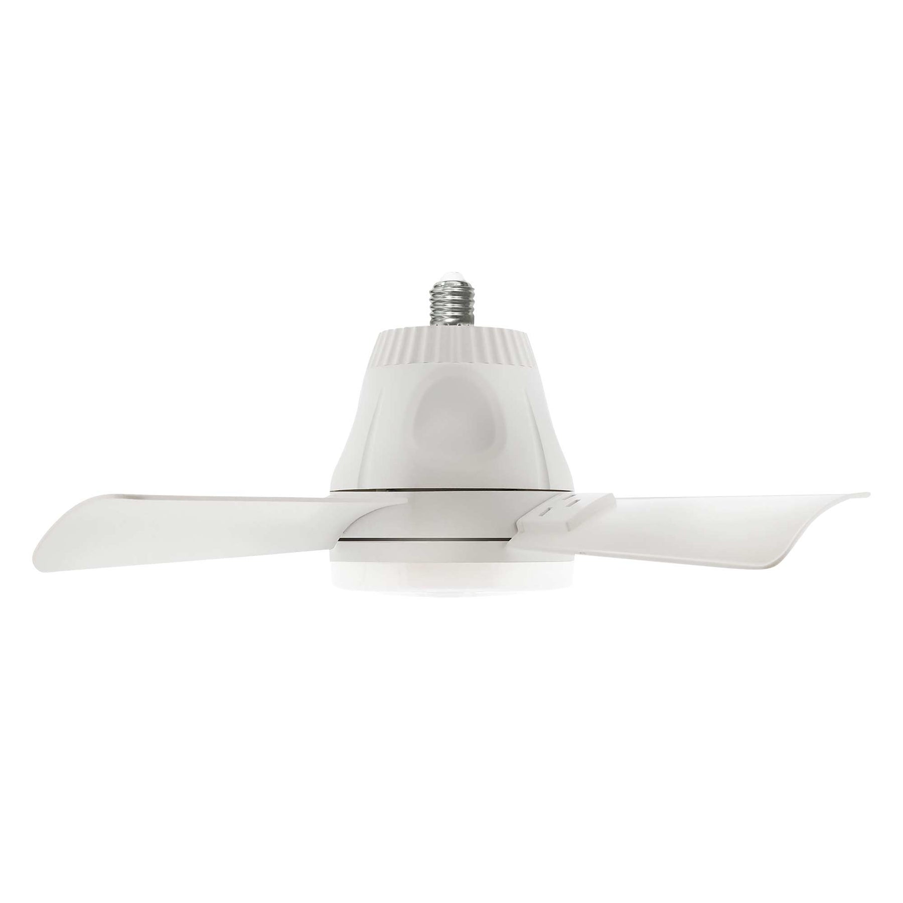 Bright N' Cool Screw-In Ceiling Fan Light – 16" LED Fan & Light Combo with Remote