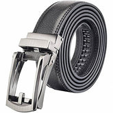 Men’s Adjustable Ratchet Belt – Fit's Nearly Any Size, Automatic Buckle, Casual Everyday Wear