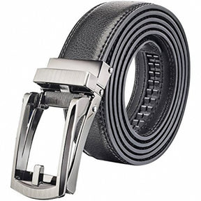 Men’s Adjustable Ratchet Belt – Fit's Nearly Any Size, Automatic Buckle, Casual Everyday Wear