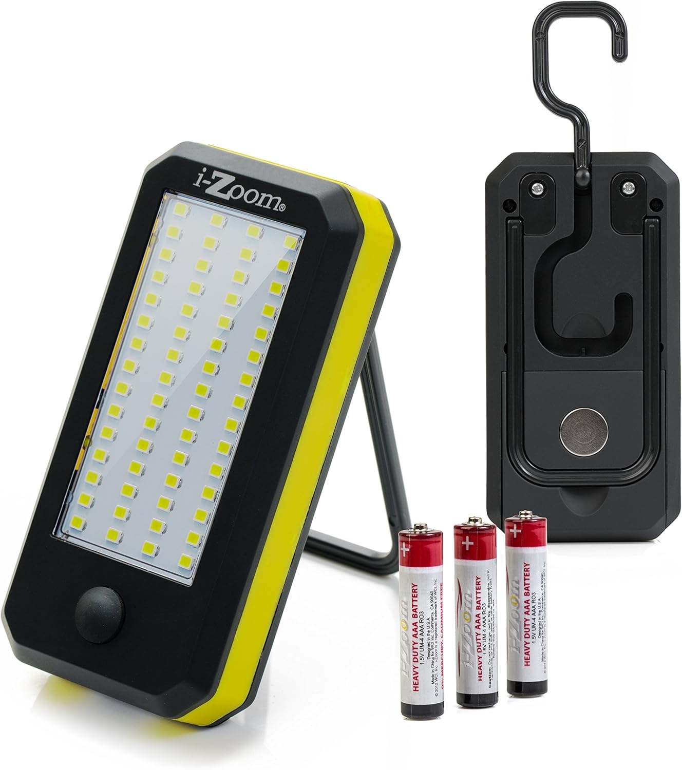 iZoom Versa Smart Utility Light – 900 Lumens LED Work Light with Magnet & Stand