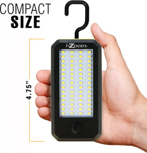 iZoom Versa Smart Utility Light – 900 Lumens LED Work Light with Magnet & Stand