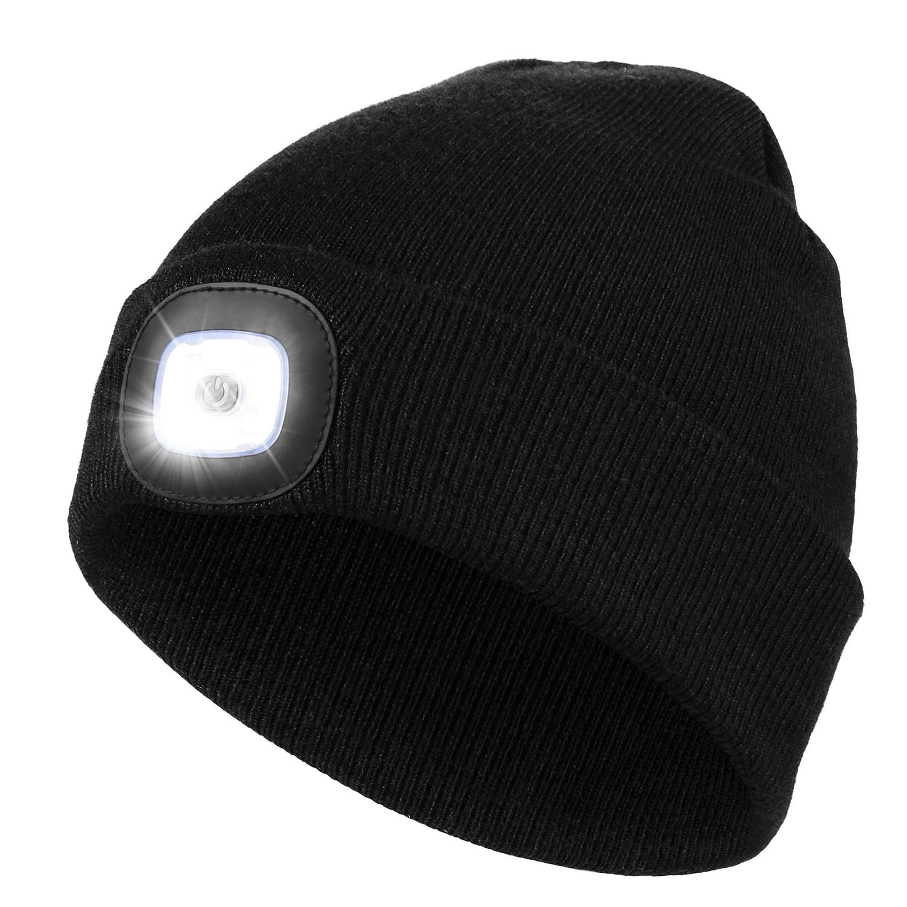 FarPoint USB Rechargeable Light-Up Beanie – 200 Lumen LED Hat