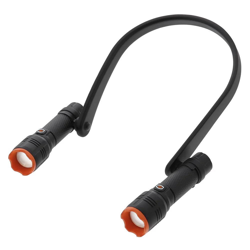 Farpoint Dual Detachable Neck Light & Flashlight – 400 Lumens Rechargeable