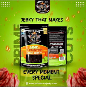 3pk Prime Cuts Beef Jerky 2.5oz Bags – USDA Prime Brisket,  Choose 6 Bold Flavors