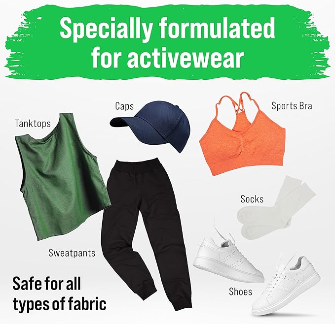 Activewear & Shoe Deodorizer Spray Plant-Based All-Natural Odor Eliminator