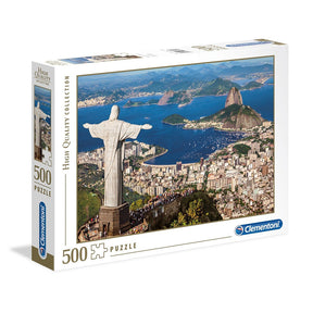 Clementoni 500pc Rio de Janeiro Puzzle –  High Quality Printing, Made in Italy