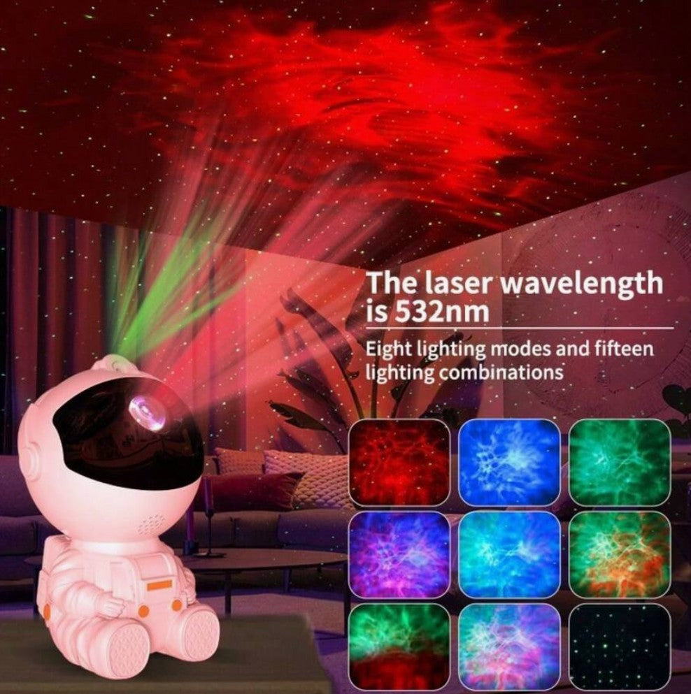 Astronaut Sky Projector – Nebula Ceiling LED Night Light With Remote Control