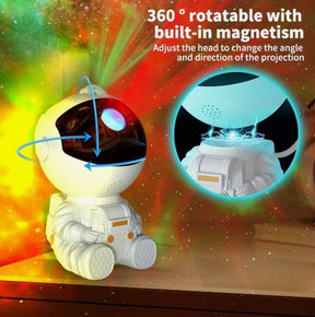 Astronaut Sky Projector – Nebula Ceiling LED Night Light With Remote Control