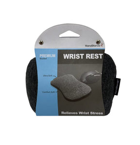Handstands Ergonomic Beads Mouse Wrist Rest – Black/Gray