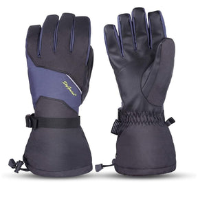 SkyGenius Waterproof Ski Gloves – Touchscreen Winter Warm Gloves for Men Women, XL Only