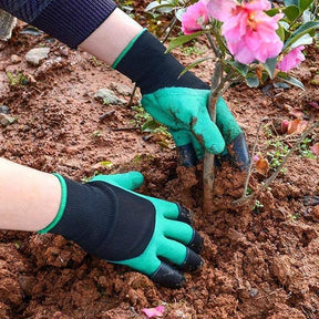 gardening claw gloves 8-Claw Gardening Gloves with Digging Claws – Thorn-Proof Garden Gloves
