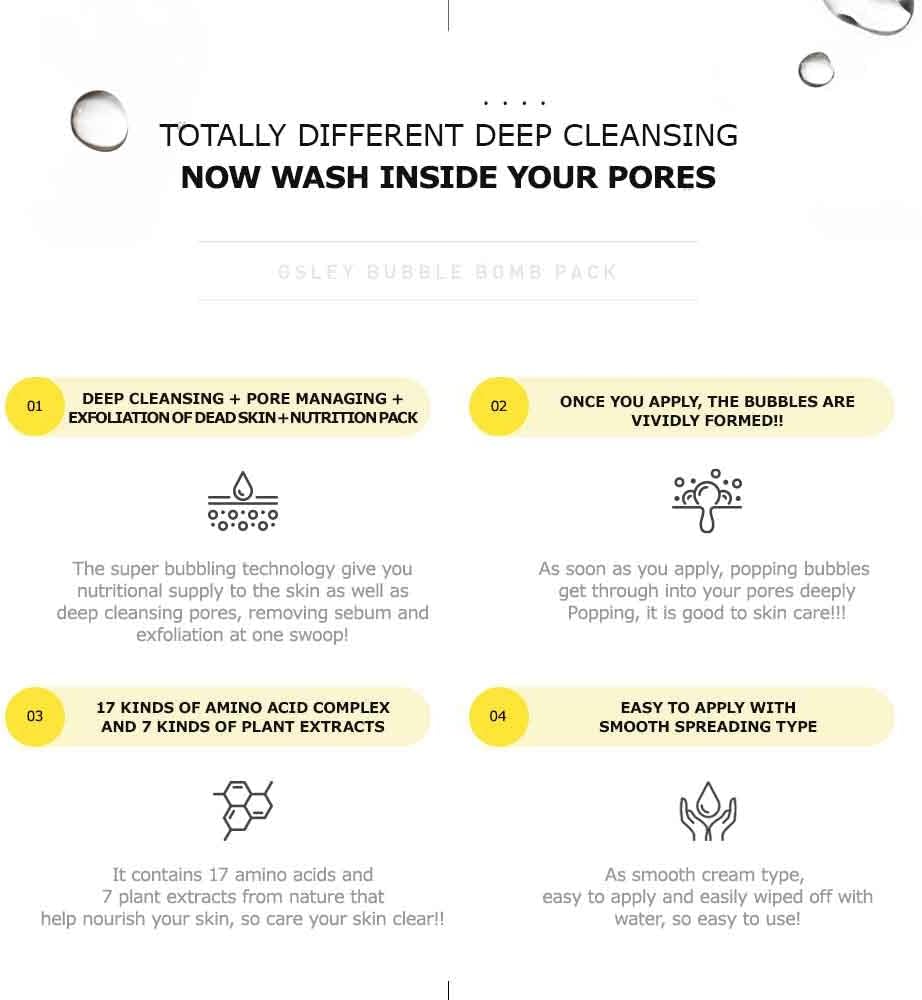 K-Beauty Bubble Bomb Face Mask – Deep Pore Cleansing Bubbling Skincare