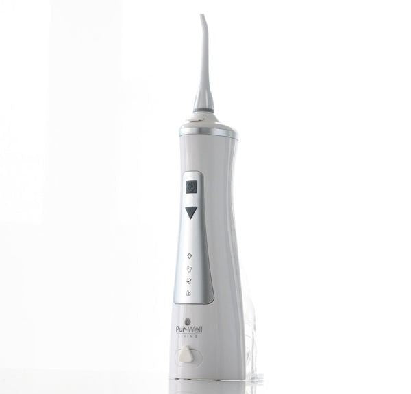 Pur-Clean Smart Power Water Flosser – 4 Cleaning Modes, USB Rechargeable