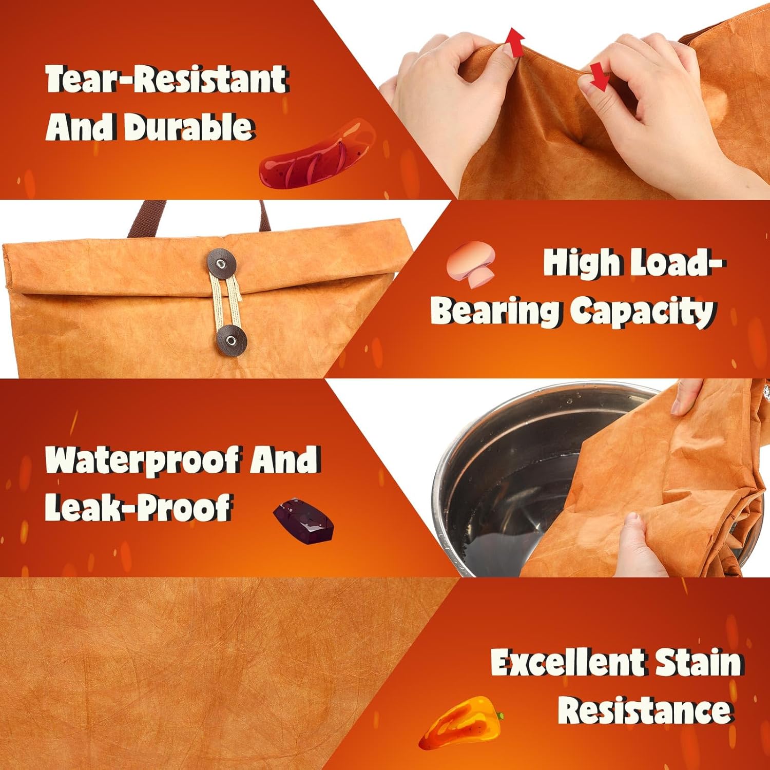 2pk BBQ Meat Resting Bag Insulated – Reusable Brisket Resting Blanket for Smoker & Grill