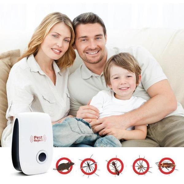 Ultrasonic Pest Repeller Plug-In – Electronic Mouse, Rat & Insect Repellent