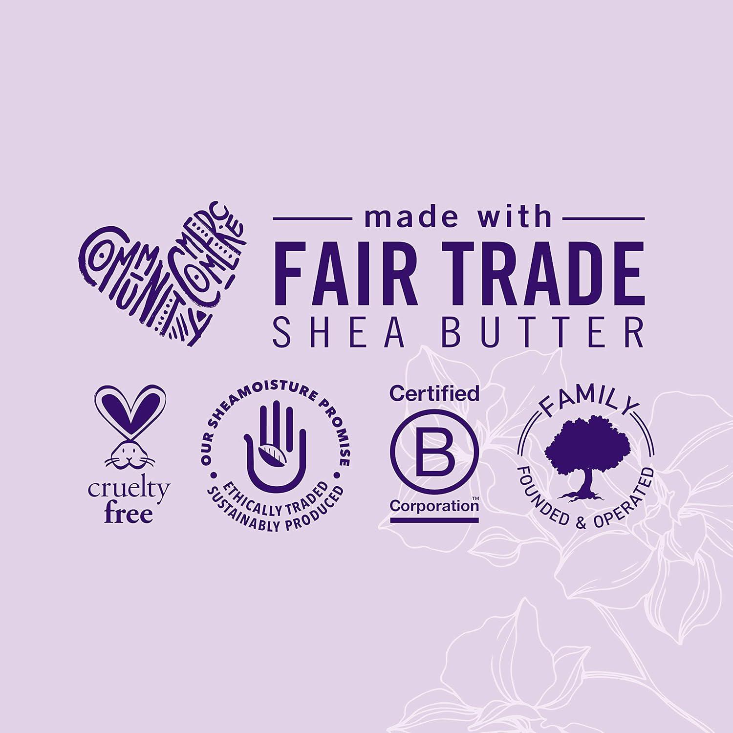 8oz SheaMoisture Purple Rice Water Strength & Color Care Hair Masque