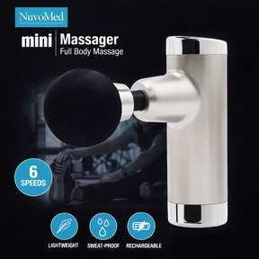 Nuvomed Handheld Mini Massager – Portable Full Body Massage Gun