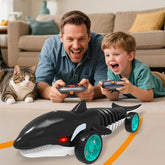 Remote Control Shark Toy Car for Kids – 360° Spins, Indoor & Outdoor RC Toy