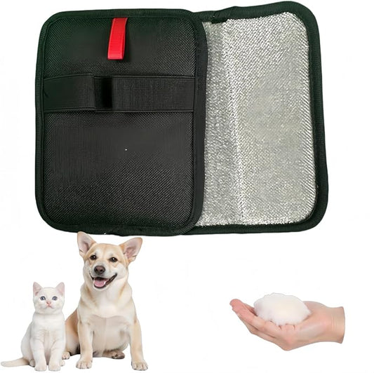 Pet Hair Removal Glove - Reusable Electrostatic Dog & Cat Hair Remover