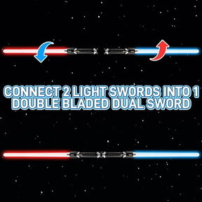 2pk Retractable Mini Lightsaber Toys with Sound, Batteries Included