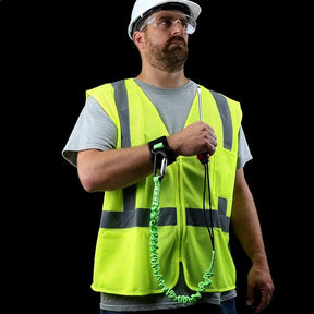 Maximum Safety Wrist Tool Tether Lanyard – Elastic Wristband Tool Holder