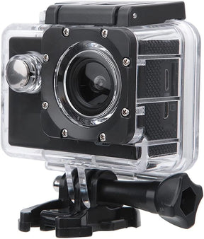 1080p Waterproof Action Camera with 2″ LCD Screen - 140° Wide Angle Lens