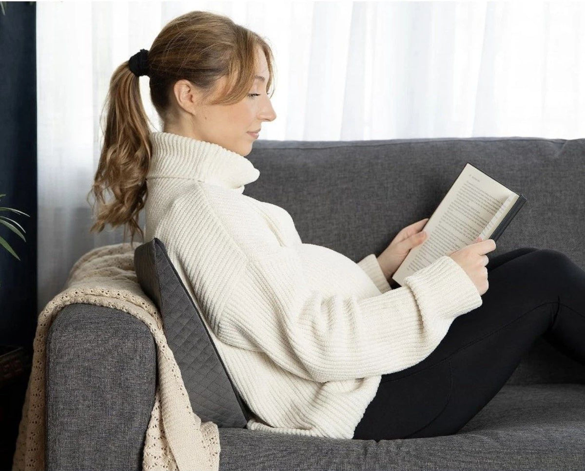 Kolbs 4″ Memory Foam Pregnancy Wedge Pillow – Maternity Support Pillow