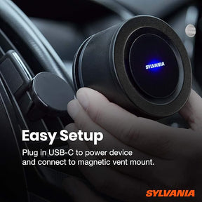 Airzing Mini Air Purifier – Portable UV Air Ionizer, USB-C Powered