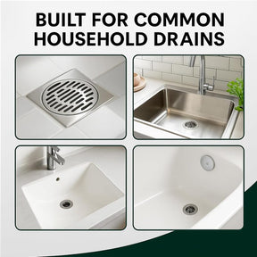 5pk 30″ Drain Snake Hair Clog Remover – Flexible Pipe Cleaning Tool for Sink