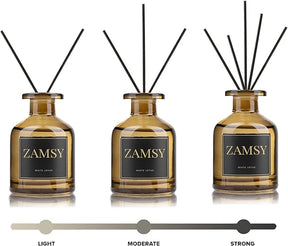 Lotus Reed Diffuser –  3.38oz Aromatherapy Oil with Fiber Reed Sticks