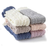 6pk Fluffy Fuzzy Slipper Socks for Women – Warm Cozy Plush Sleep Socks